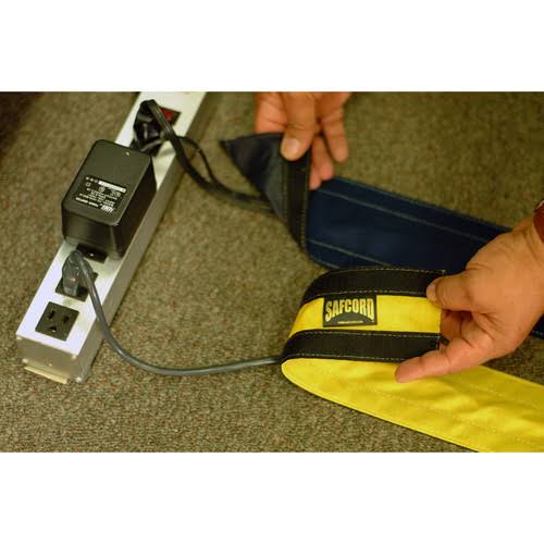 Cord and Cable Protector for Carpet, Black C96472