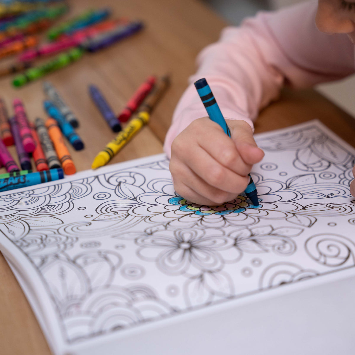 64 Pages Adult Coloring Book Q8978