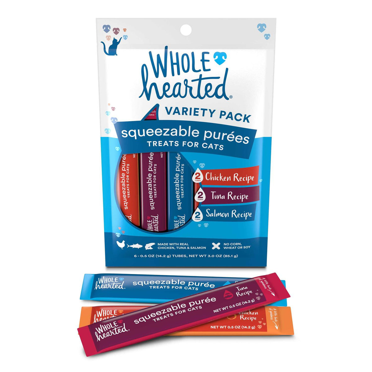 Puree Cat Treat Variety Pack C17888