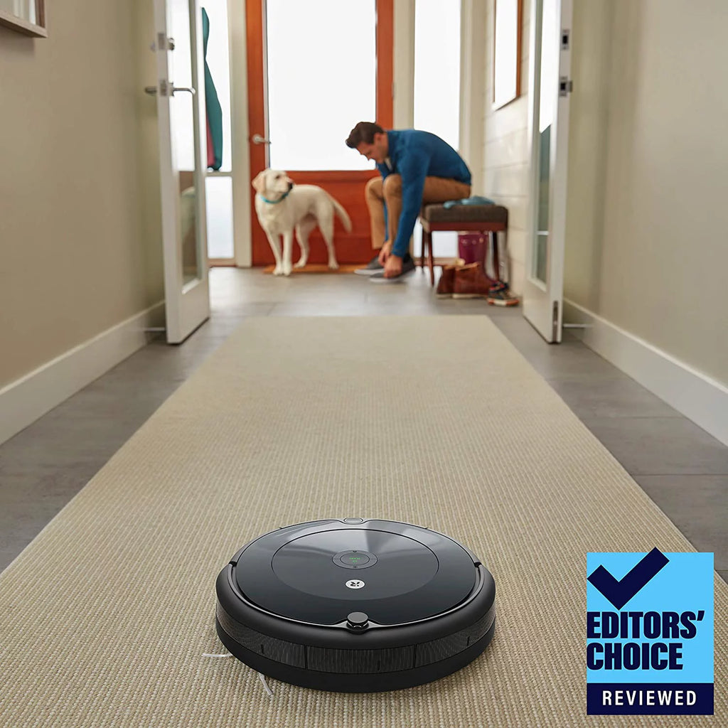 Robot Vacuum Wi-Fi Connectivity Charcoal Grey L69236