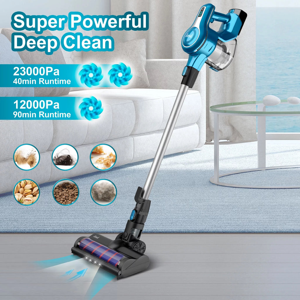 Cordless Vacuum Cleaner with 2 Batteries F92195