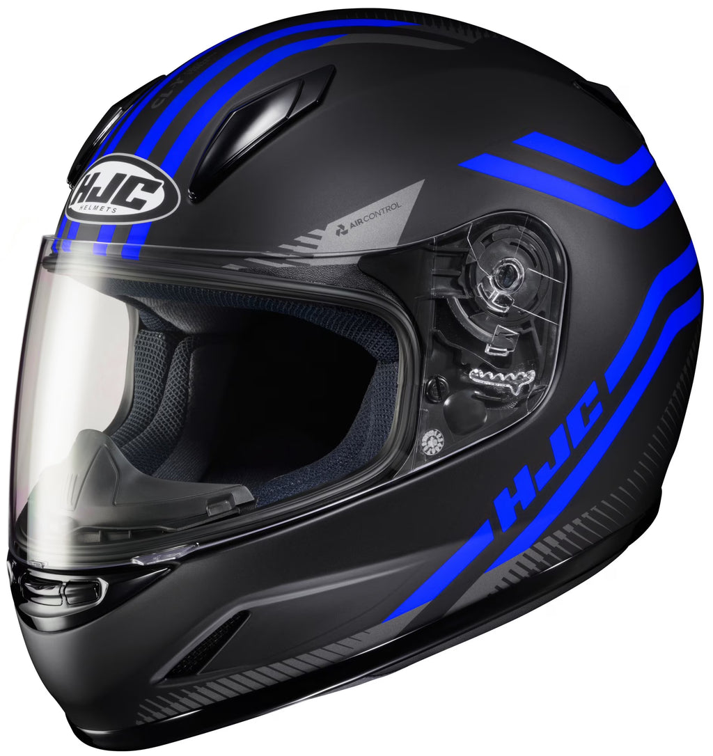 Blue Youth Motorcycle Helmet N2520