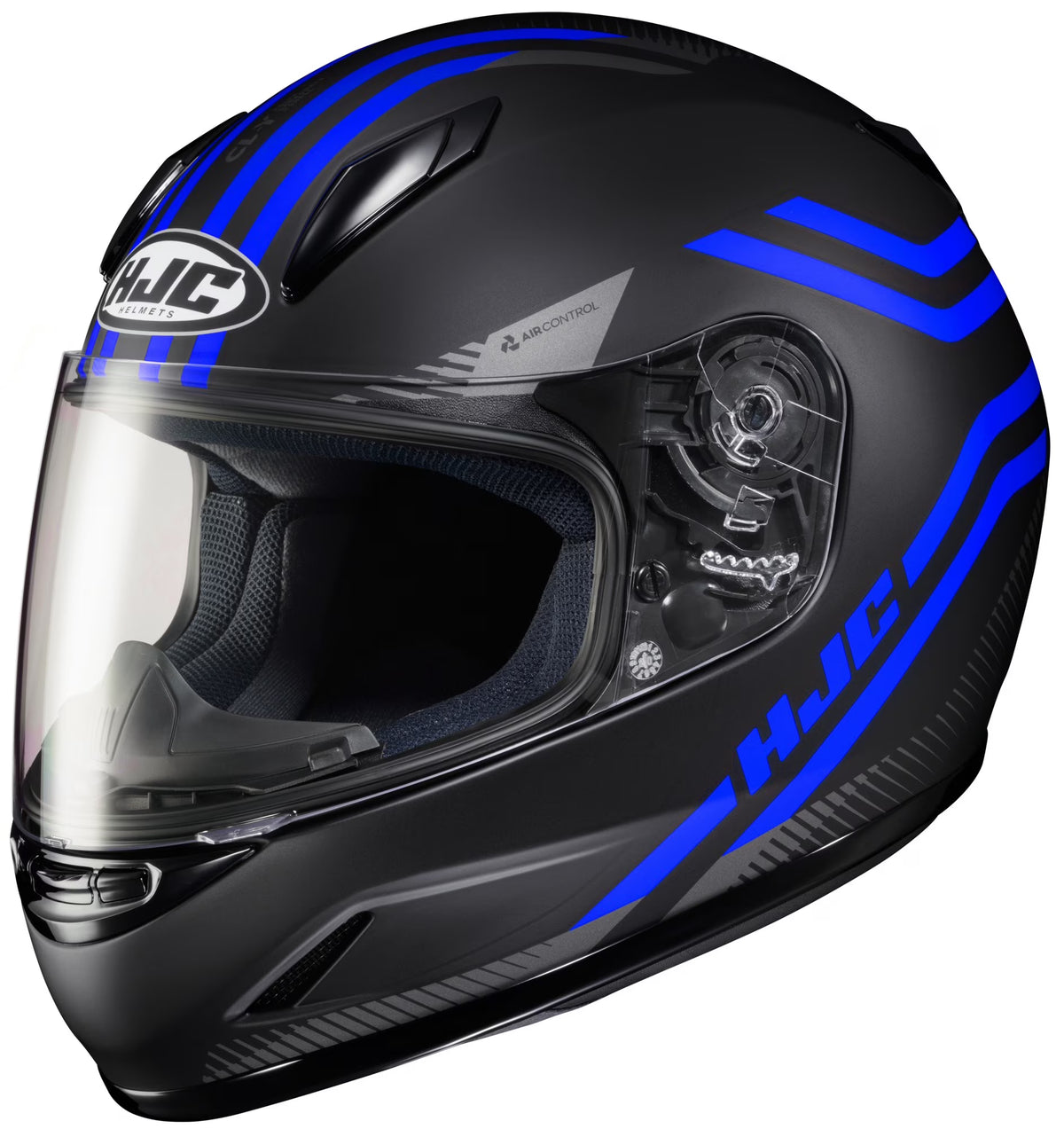 Blue Youth Motorcycle Helmet N2520
