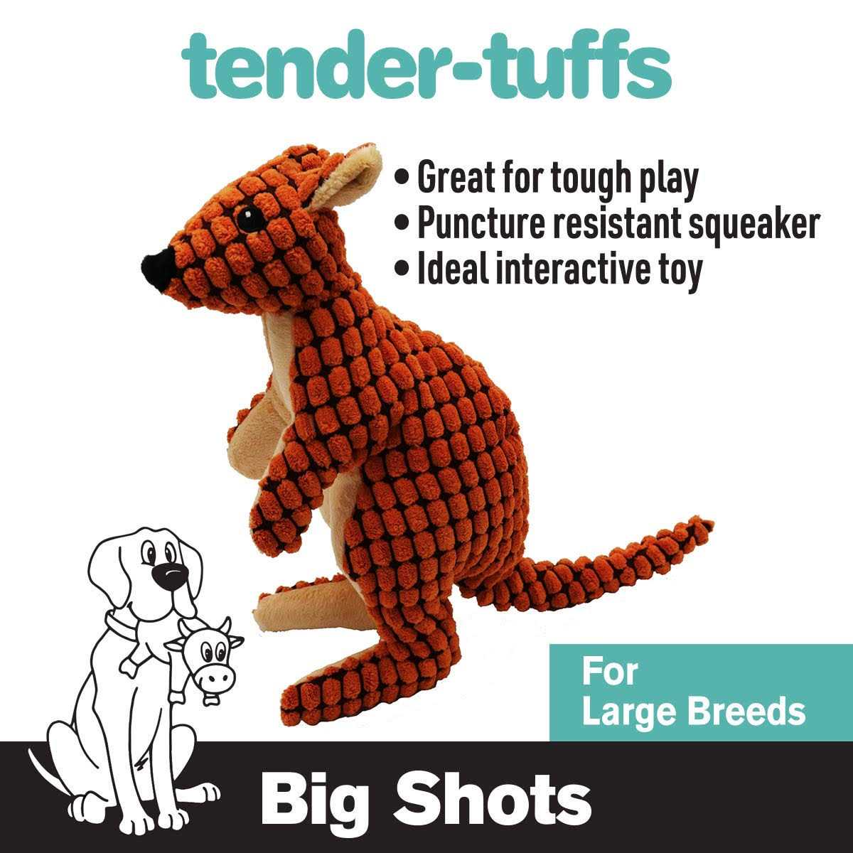 Stuffed Plush Squeaky Dog Toy X680911