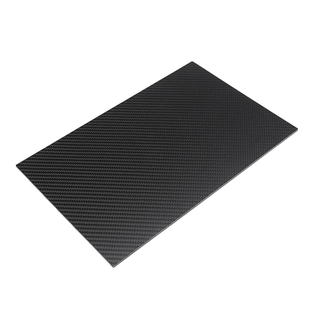 250x420mm 3K Carbon Fiber Plate Plain Weave Matte Panel Sheet G302