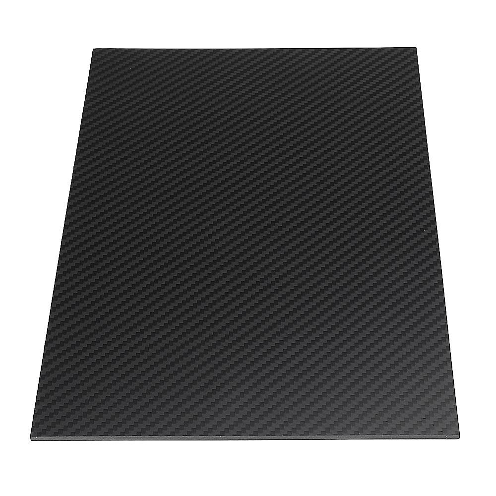 250x420mm 3K Carbon Fiber Plate Plain Weave Matte Panel Sheet G302