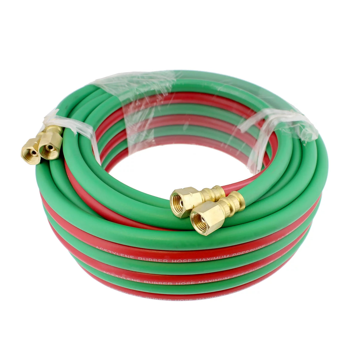 Oxy Acetylene Hose 25ft 1/4in Twin Welding Torch Hoses V650598