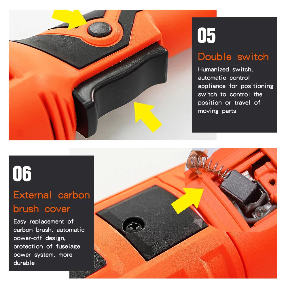 1580W Variable Speed Dual Action Random Orbital Buffer Polisher R4250