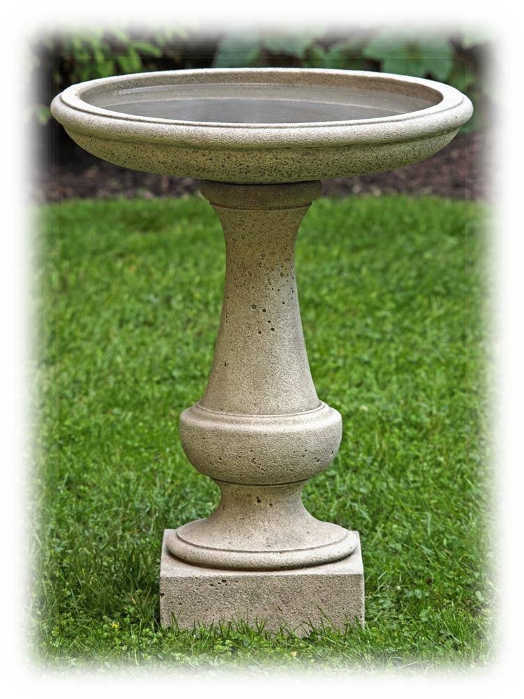 Cast Stone Bird Bath O87808