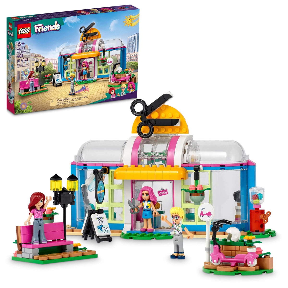 LEGO Friends Hair Salon Building Toy with Mini-Dolls C382926