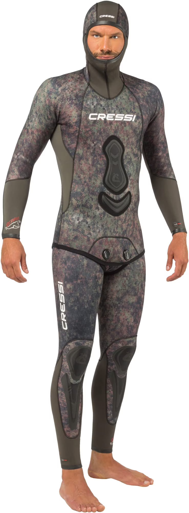 Camo Grey 7 mm Large Wetsuit K84240