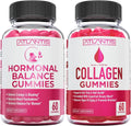 Hormonal Balance PMS Relief 60 Gummies + Collagen 60 Gummies X5015