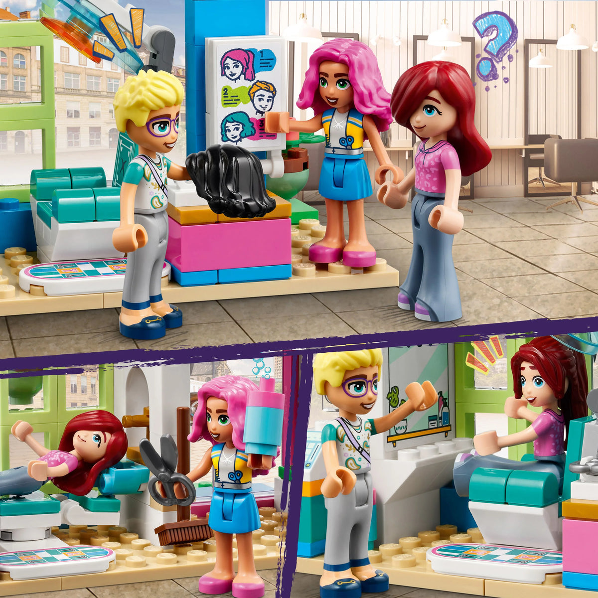 LEGO Friends Hair Salon Building Toy with Mini-Dolls C382926