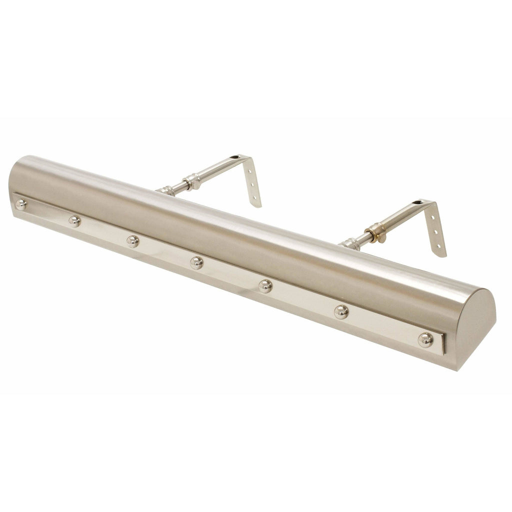 Satin Nickel / Polished Nickel 24x22 3 Light Picture Light W7454