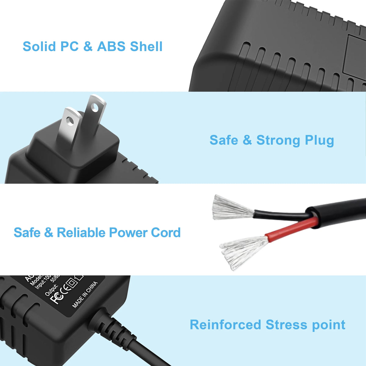 AC DC Adapter Power Supply Cord Cable K222647