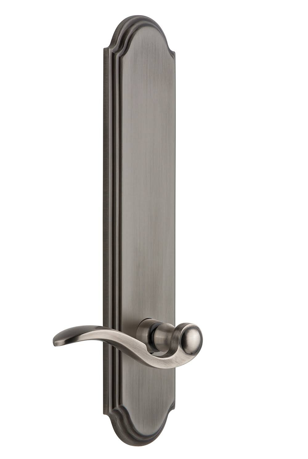 Antique Pewter Passage Lever H80310