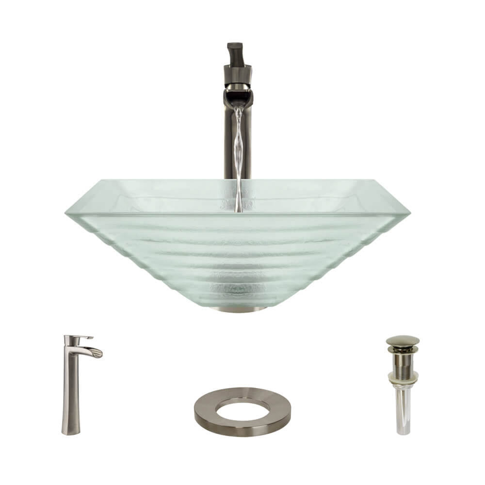 Vessel Sink with Faucet J391