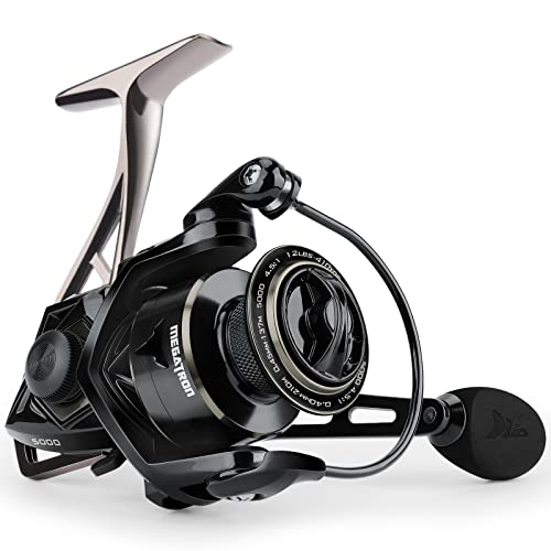 Rigid Aluminum Frame 7+1 Double-Shielded Stainless-Steel BB Spinning Fishing Reel J13994