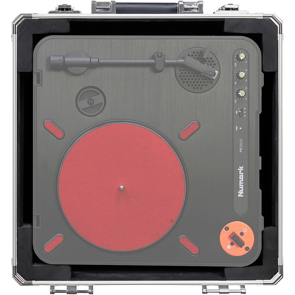 Silver Scratch Turntable Case P126301