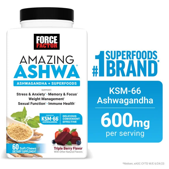 Triple Berry Ashwagandha Supplement 60 Chews L218200