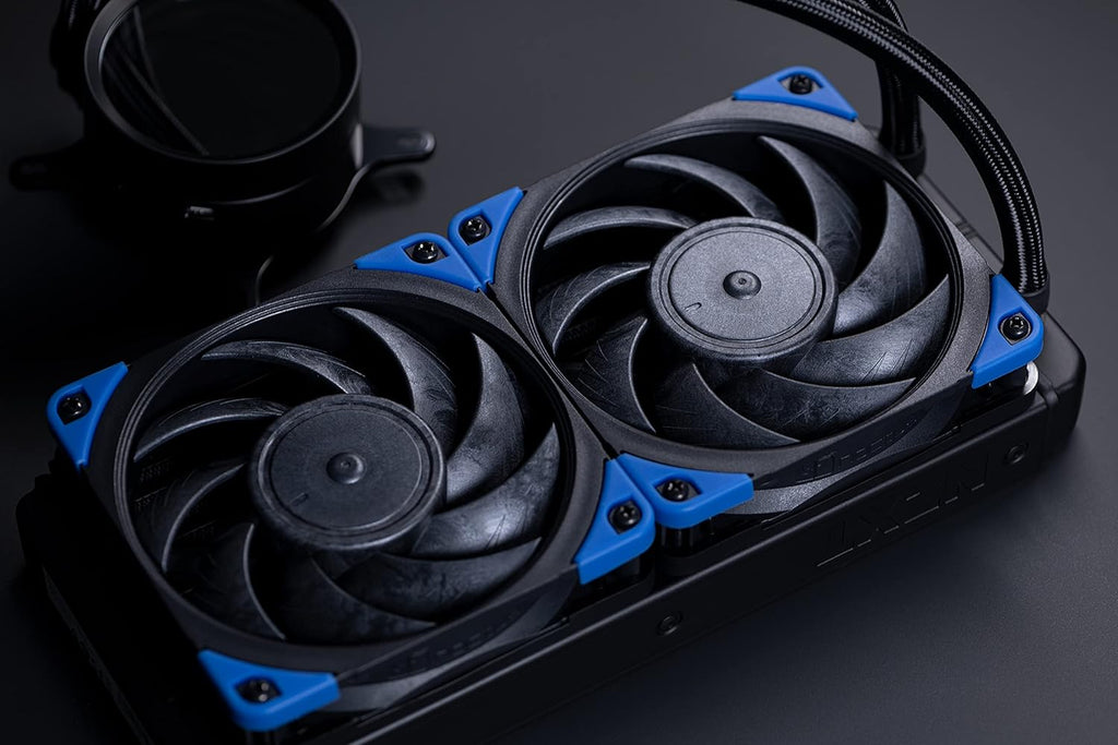 Black 120mm 4-Pin Quiet Fan M8559