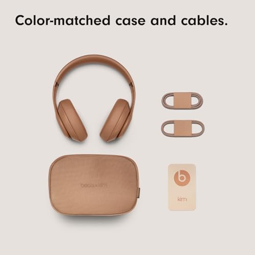 Wireless Bluetooth Noise Cancelling Headphones with Personalized Spatial Audio, USB-C Lossless Audio, Up to 40 Hours Battery Life - Sandstone L100044