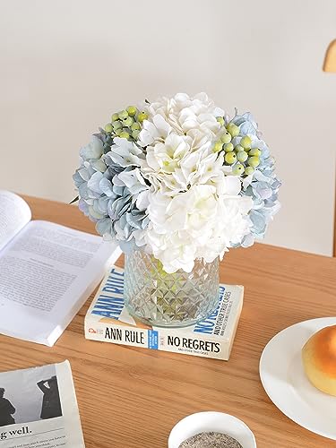 White Artificial Flowers in Vase B79235