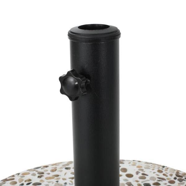 45 lbs. Concrete and Steel Patio Umbrella Base T635