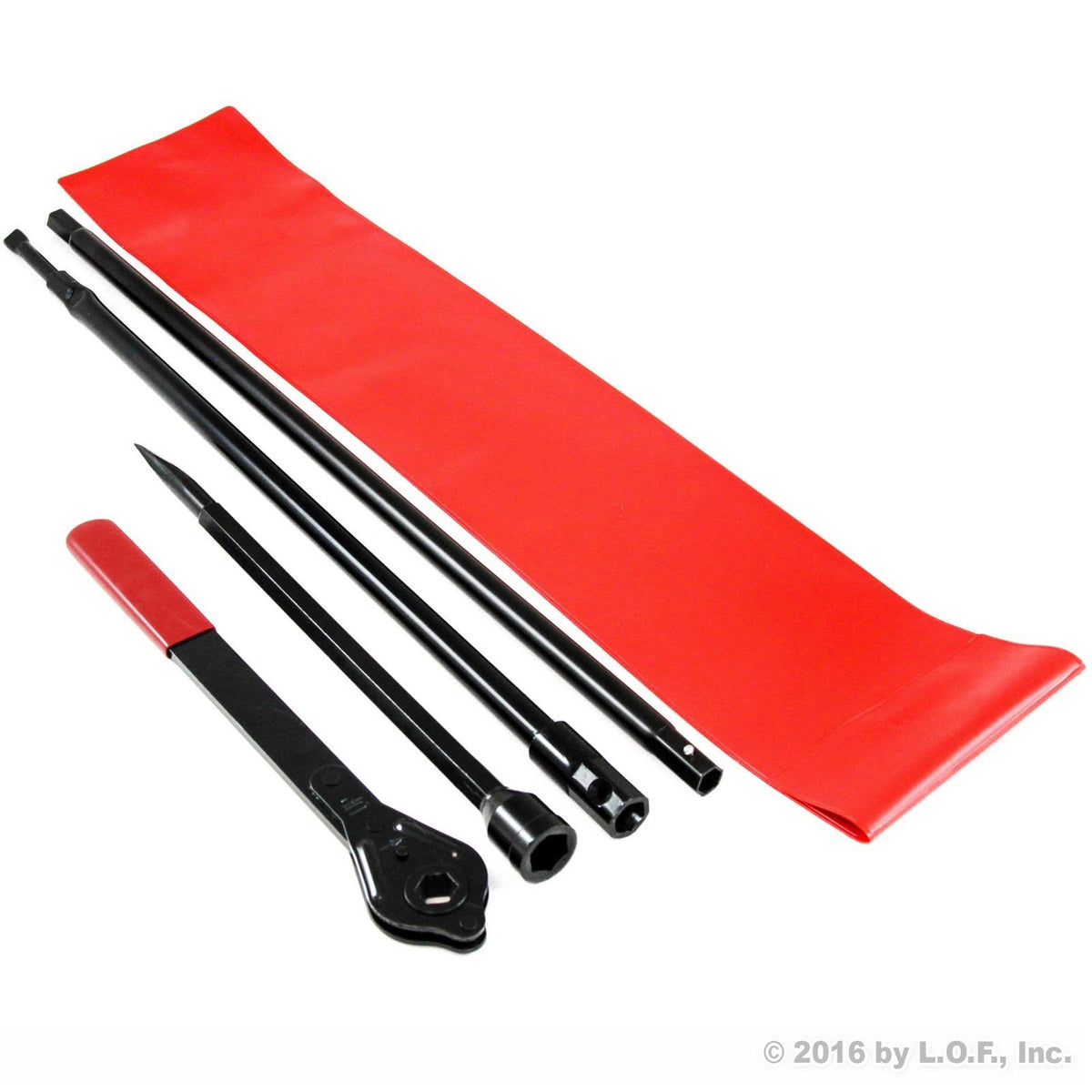 Lug Extension Ratchet Tire Tool Replacement Kit with Case H60797