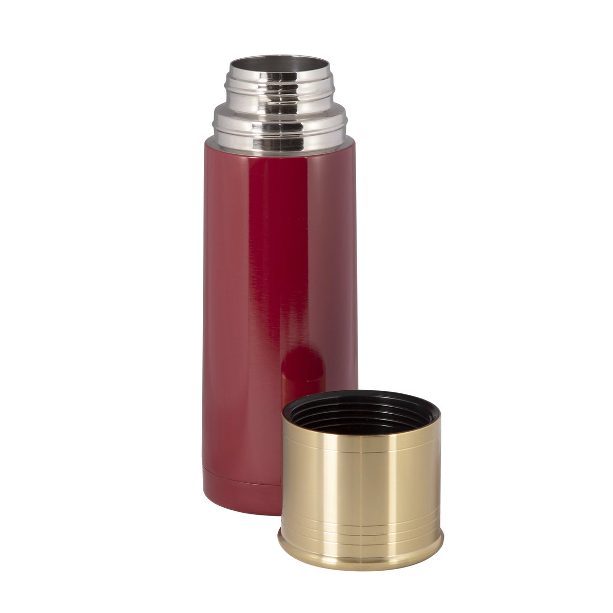 12 Gauge Shotshell Thermo Bottle 18-8 Stainless Steel Red Y45652