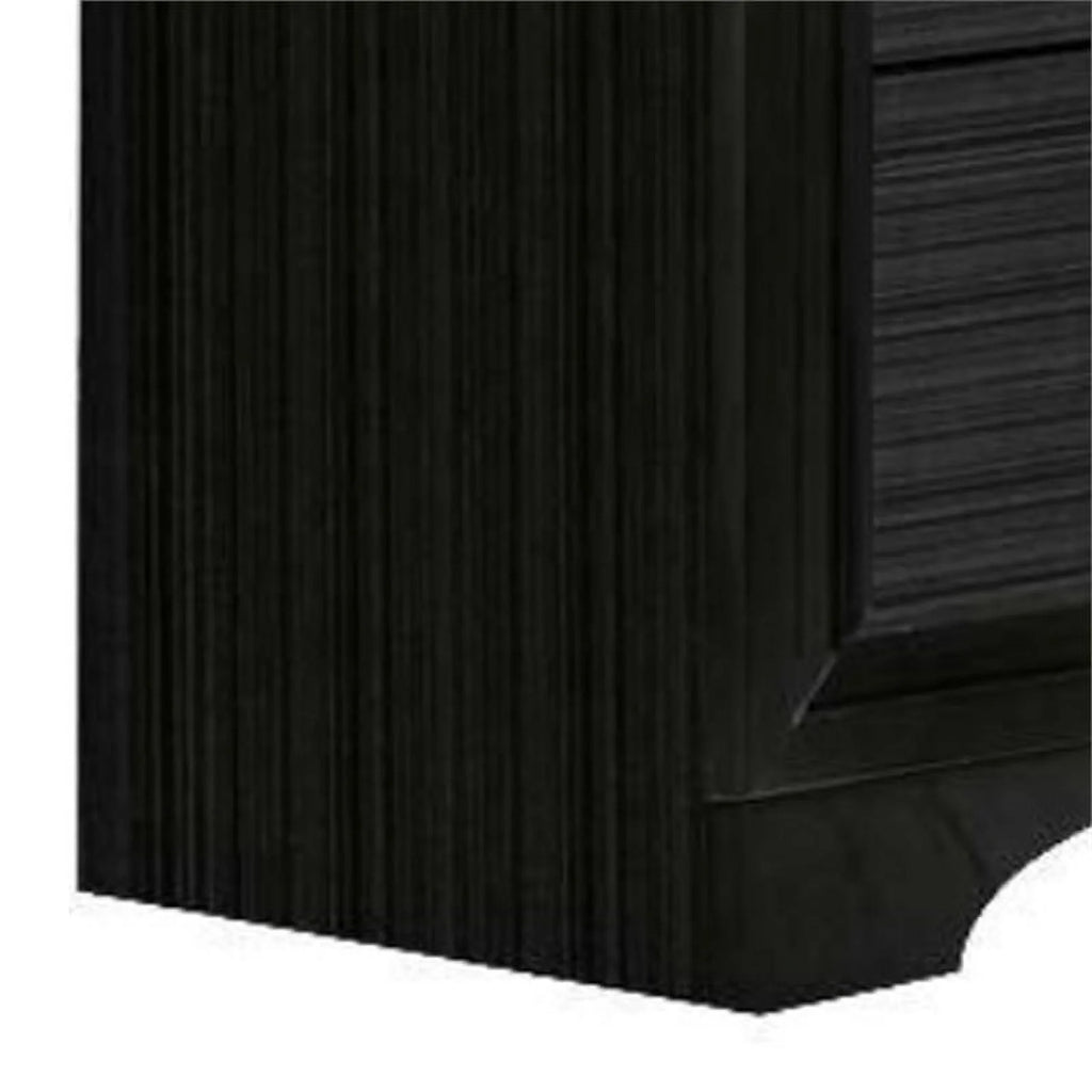 Two Tone Wooden Dresser With Nine Drawers G831