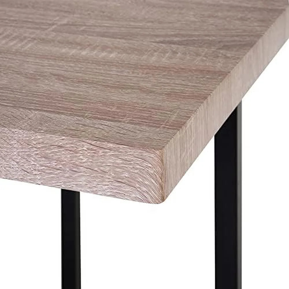 5 Piece Walnut Dining Table Set for 4 E71764