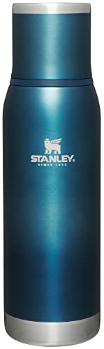 25 oz Insulated Stainless Steel Vacuum Bottle with Leakproof Cup Lid H52420