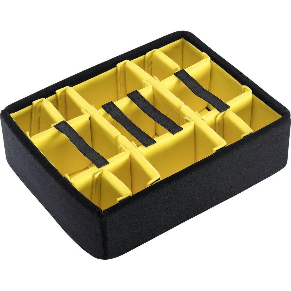 Silver Waterproof Case with Divider Set A990