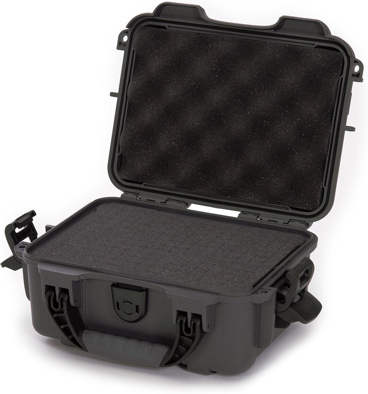 Waterproof Hard Case with Foam Insert - Black Pack of 2 Q728509