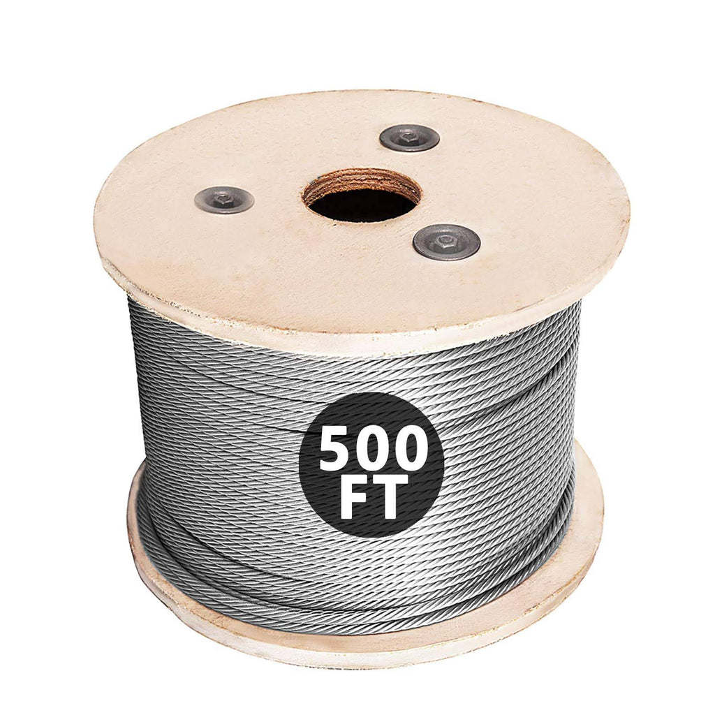 500ft 1/8' T316 Stainless Steel Cable G91031