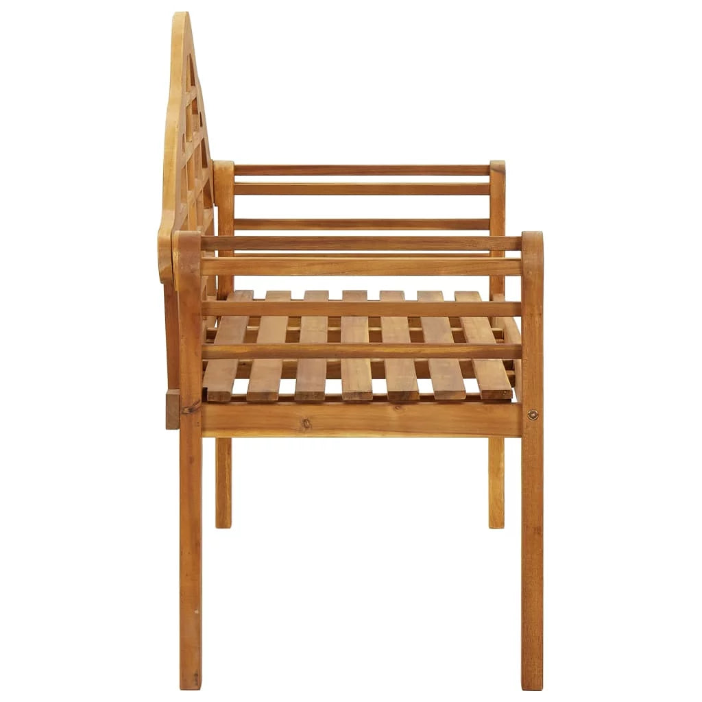 Solid Acacia Wood Patio Bench H542