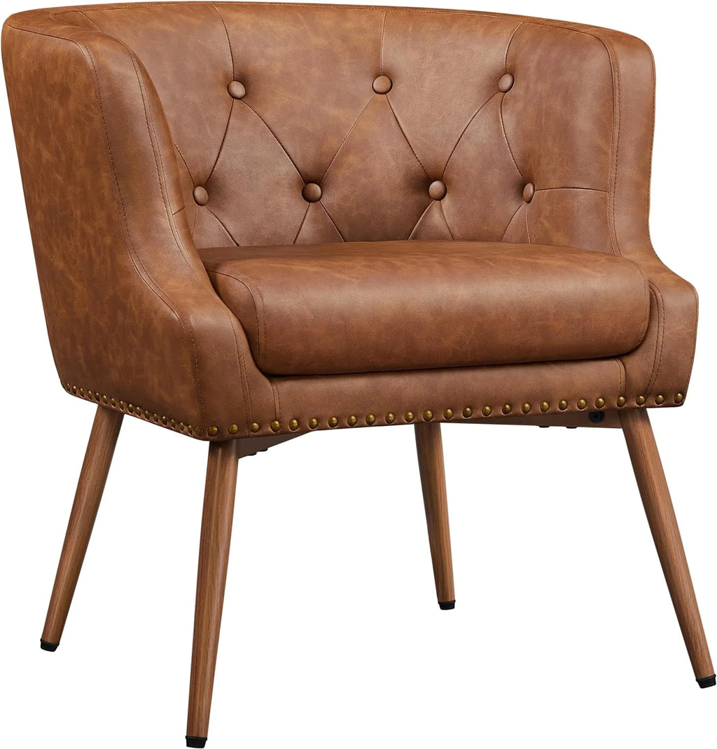 PU Leather Retro Armchair L420841