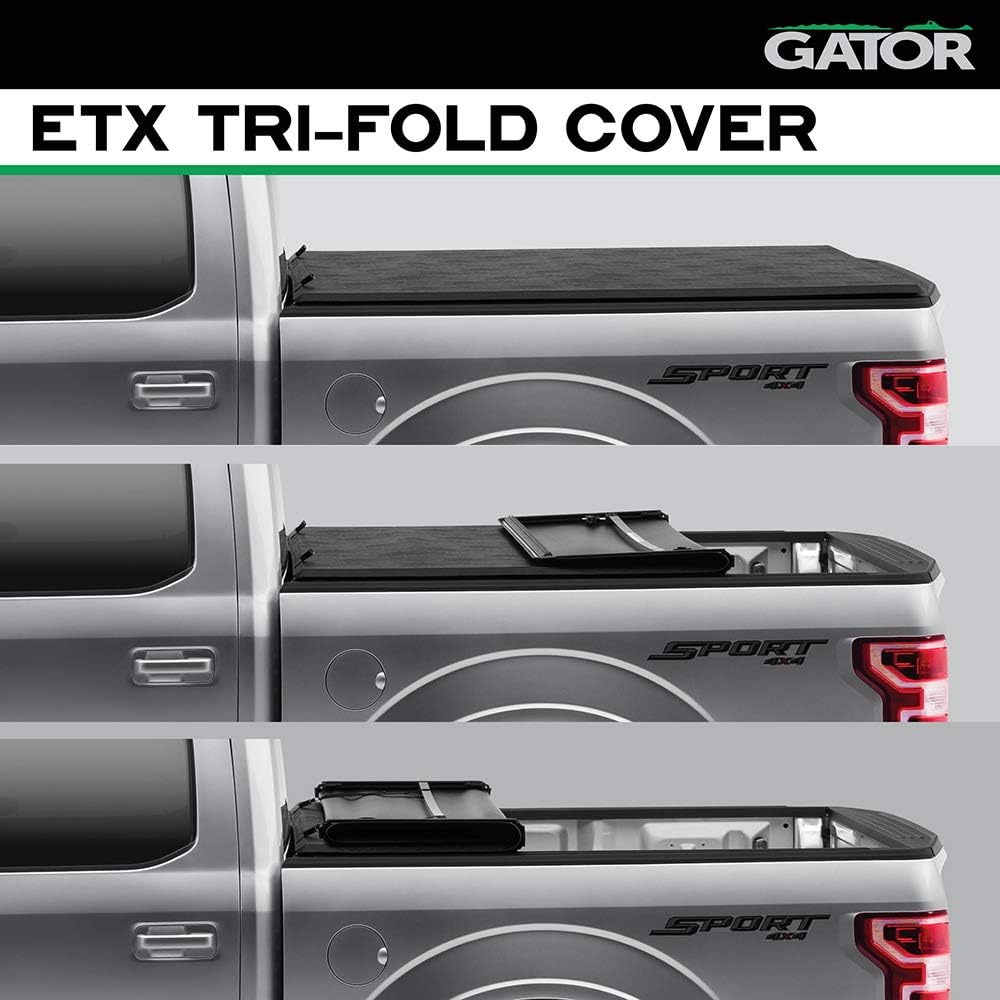 Soft Tri-Fold Truck Bed Tonneau Cover J601
