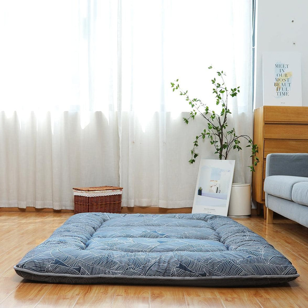 Twin Full Queen Japanese Floor Mattress with Washable Cover I1348