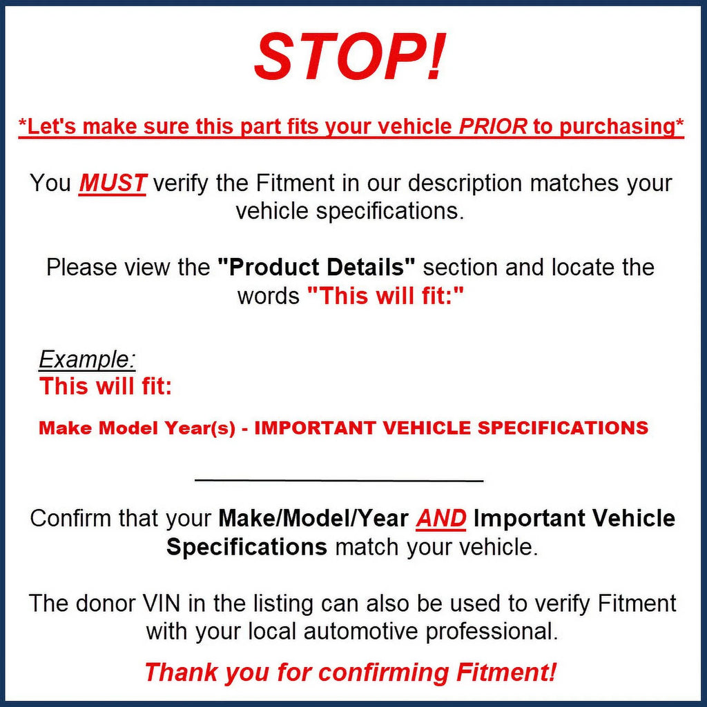 Pre-Owned 2014-2016 Subaru Forester Passenger RH Head Light Lamp A6618