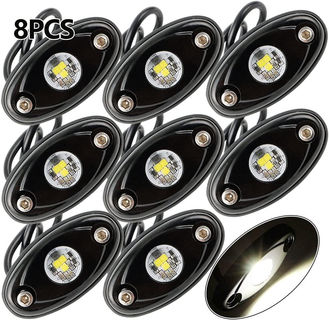 White LED Rock Lights 40PCS E525