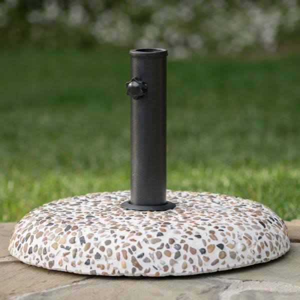 45 lbs. Concrete and Steel Patio Umbrella Base T635