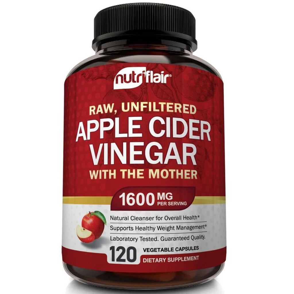 1600mg 120 Capsule Apple Cider Vinegar Capsules C52322