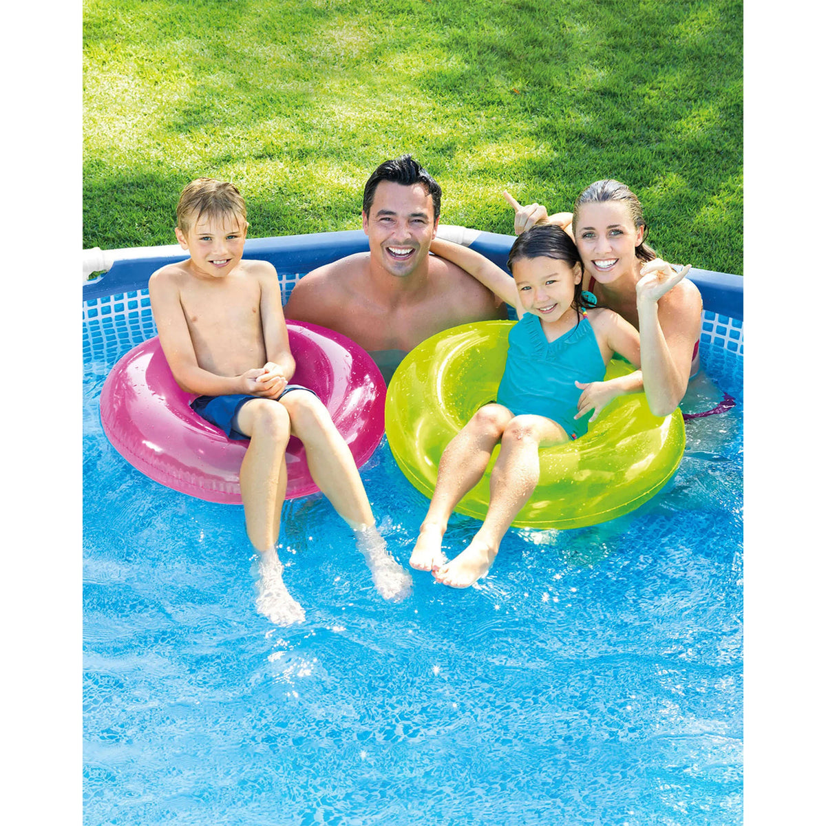10' x 30 Above Ground Steel Frame Swimming Pool Q201