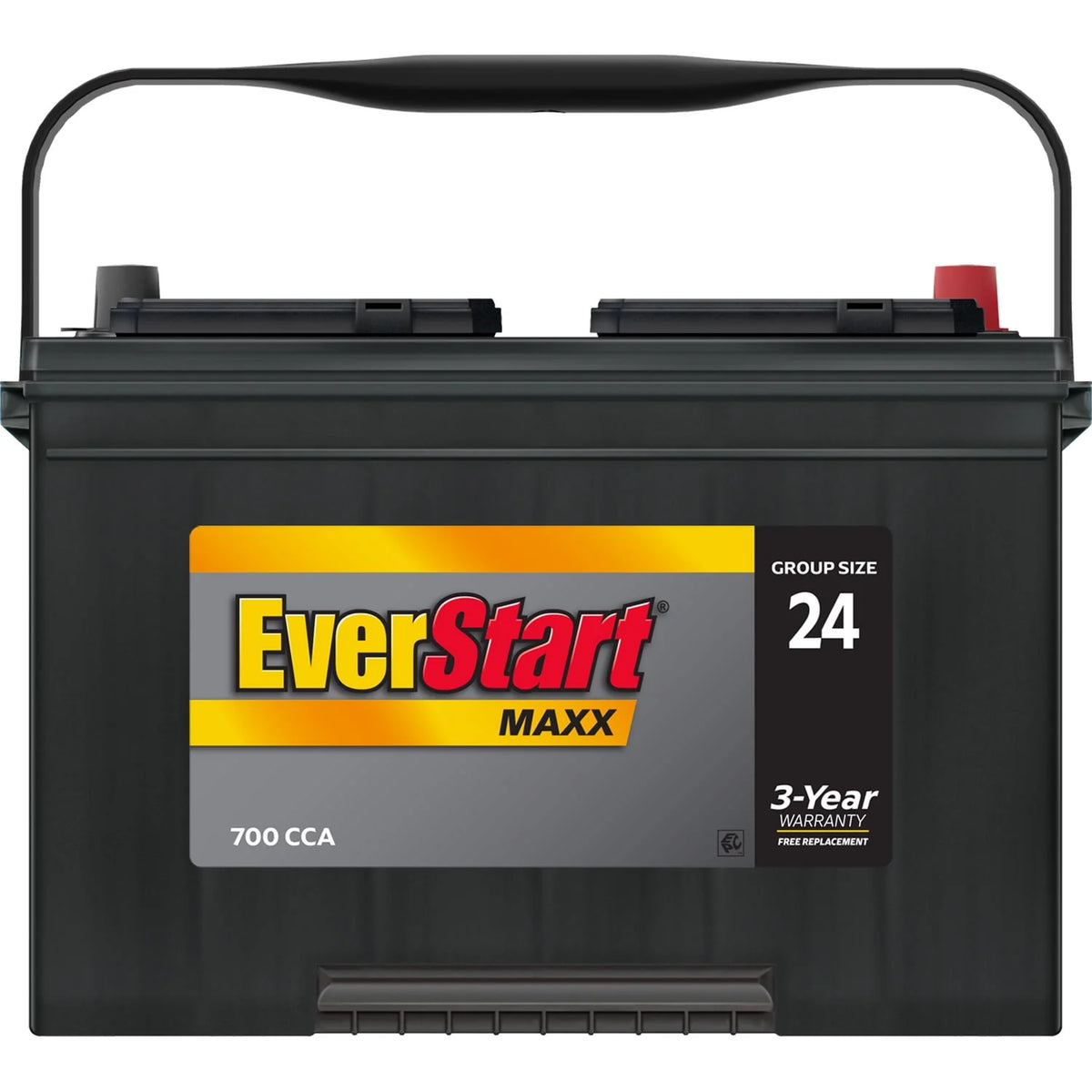 Lead Acid Automotive Battery Group Size 24 12 Volt 700 CCA E81585