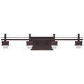 4-Light Antique Bronze Bathroom Vanity I9564