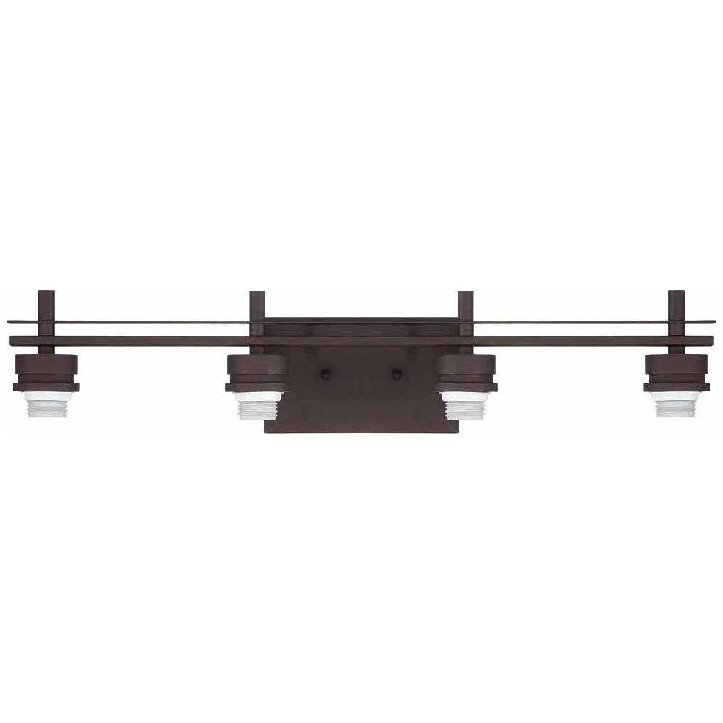 4-Light Antique Bronze Bathroom Vanity I9564