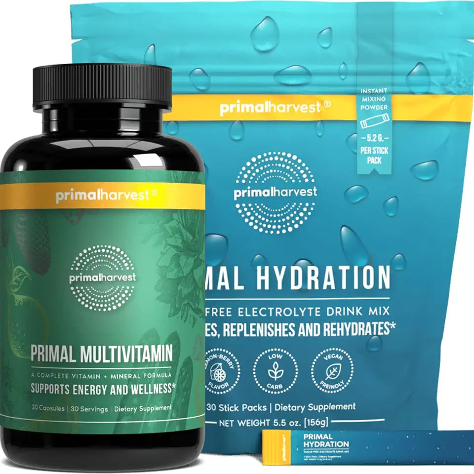 Multivitamin & Hydration Powder Supplements for Men J195863