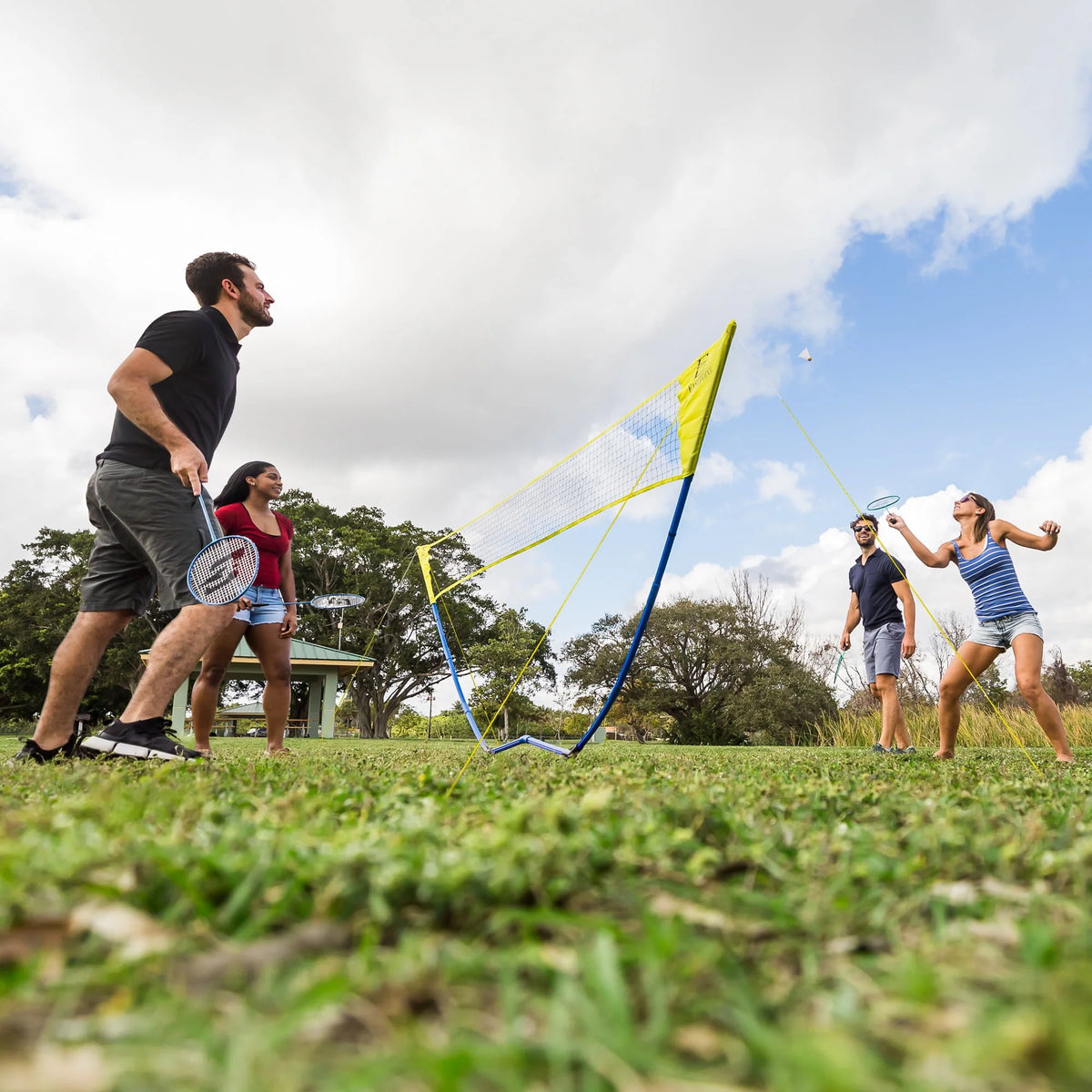Regulation Size Outdoor Badminton Game Set Z858